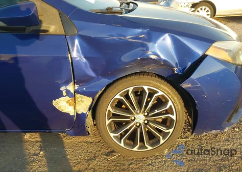 2015 Toyota Corolla S Plus from USA, damaged, VIN 2T1BURHE0FC448366